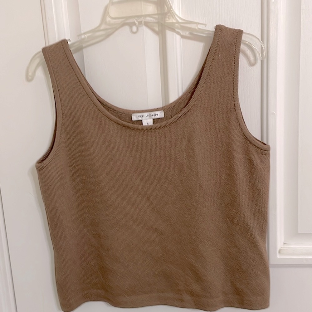 St John Tank Santana knit sz S